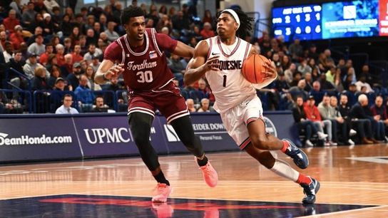 Dukes' struggles continue as they collapse during 15-0 run taken in Altoona, Pa. (Duquesne)